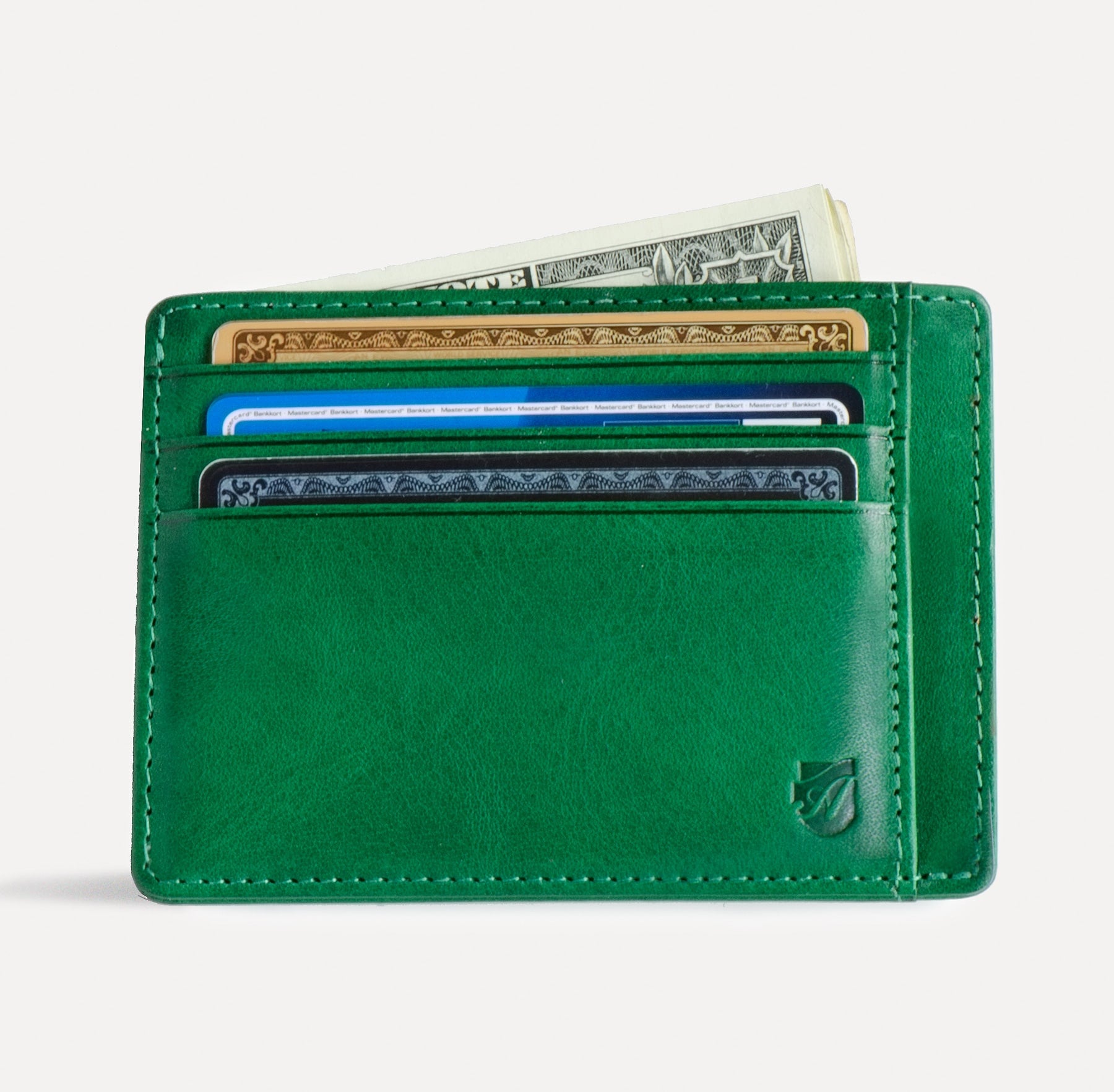 Essential - Vegetable Tanned Leather RFID-blocking Key Wallet (blue) -  axesswallets